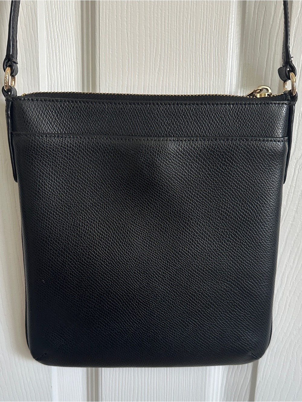 Coach Black Pebbled Leather Mini Crossbody Bag - Picture 3 of 8